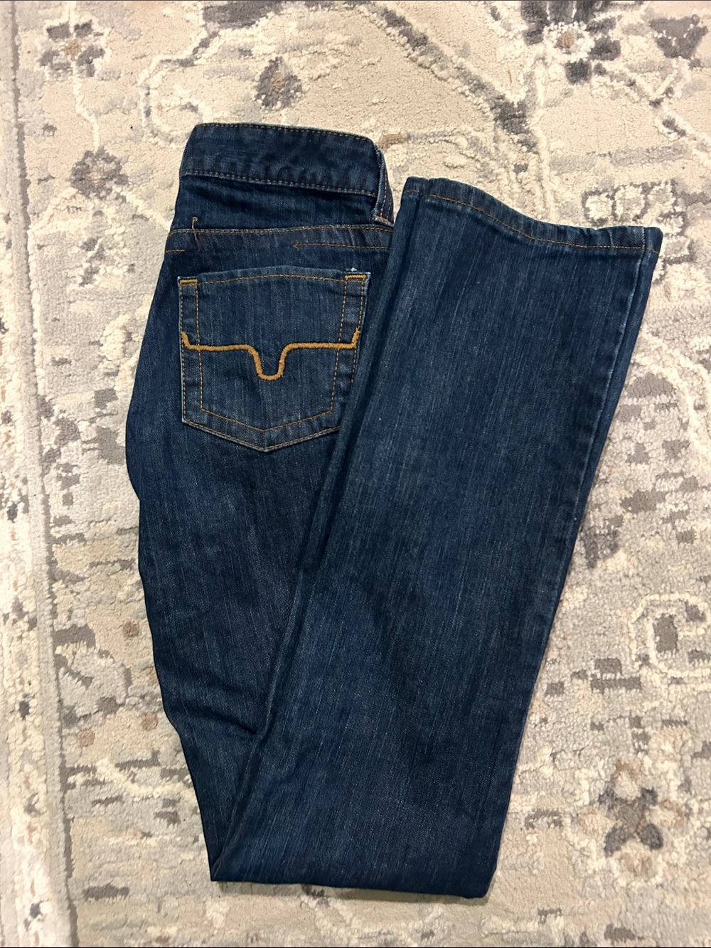 Kimes Ranch Dark Wash boot cut Leg Jeans - Classic Indigo